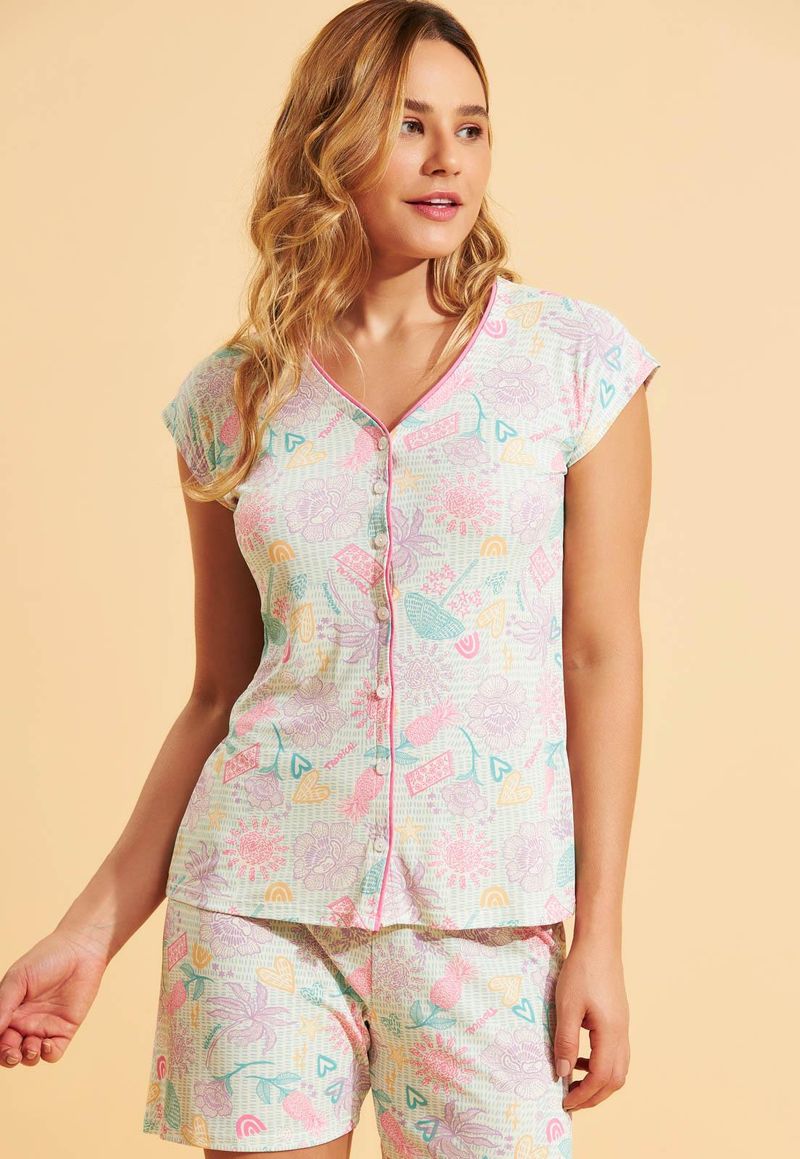 Pijama-Recco-Aberto-Curto-de-Microfibra---17422-20703-01