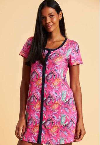 Camisão Recco Aberto de Viscose Digital