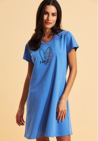 Camisão Recco Curto 100% Algodão