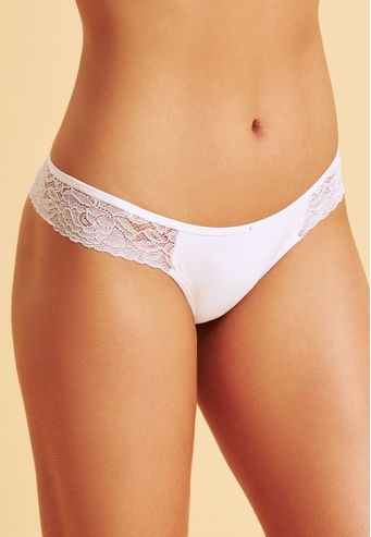 Calcinha Recco Tanga de Bio Senci e Renda
