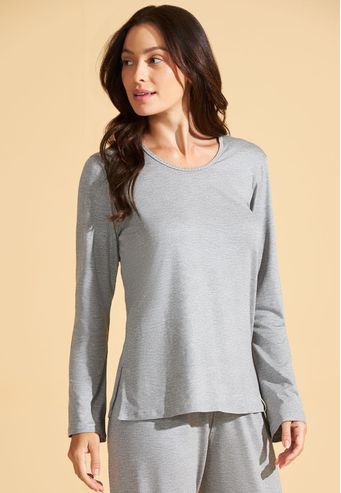 Pijama Recco Longo de Viscose Stretch
