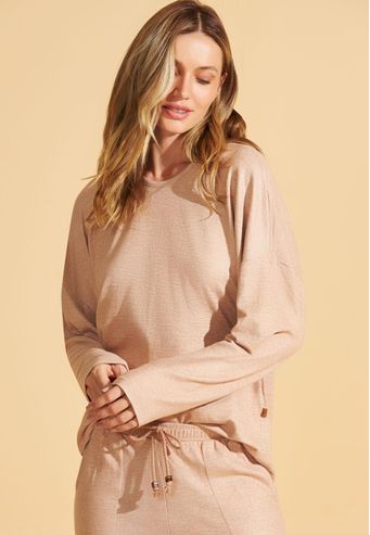 Pijama Recco Longo de Tricot Light