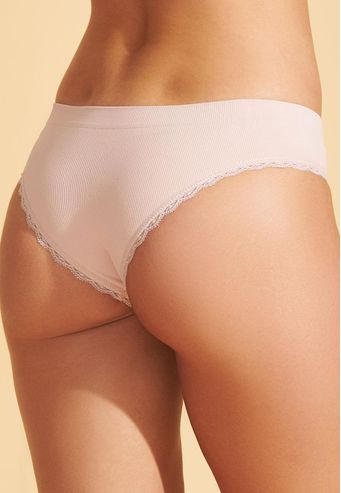 Calcinha Recco Tanga sem Costura com Renda