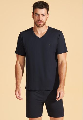 Pijama Recco de Microfibra Jacquard