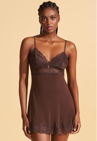 Camisola Recco de Microfibra Com Renda