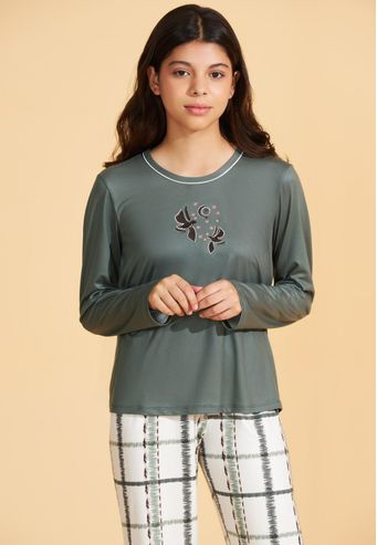 Pijama Recco Longo Juvenil de New Skin