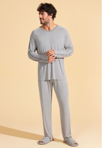 Pijama Recco Longo de Microfibra