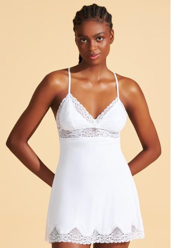Camisola Recco de Microfibra Com Renda