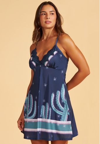 Camisola De Supermicro Com Renda Recco