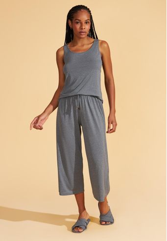 Pijama Regata Com Capri de Microdry Recco