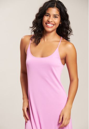 Camisola Baunilha Midi de Microfibra