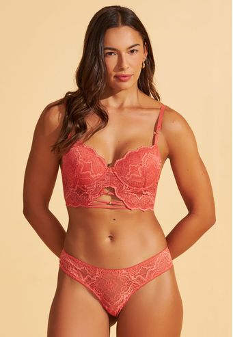 Sutiã Com Bojo Com Aro De Renda Recco