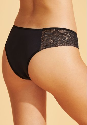 Calcinha Recco Tanga de Bio Senci e Renda