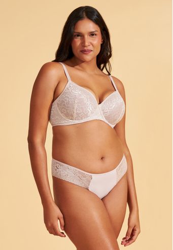 Sutiã Recco com Bojo e com Aro de Renda