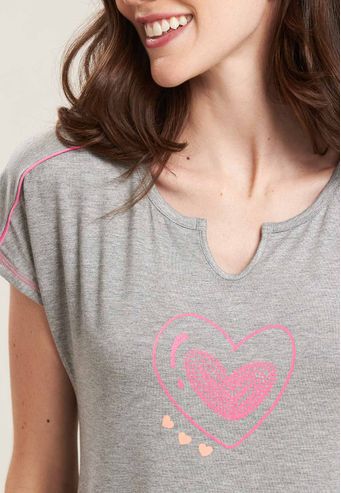 Camisão Baunilha de Manga Japonesa de Viscose Stretch