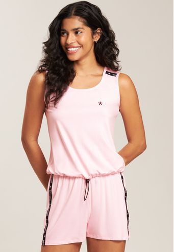 Pijama Baunilha Regata de Viscose Stretch