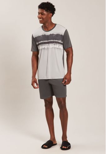 Pijama De Microfibra Baunilha