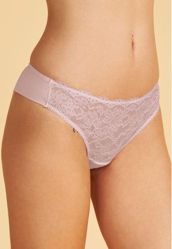 Calcinha Fio Duplo de Bio Senci e Renda Recco