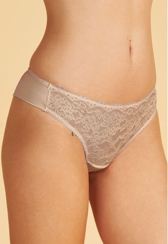 Calcinha Fio Duplo de Bio Senci e Renda Recco