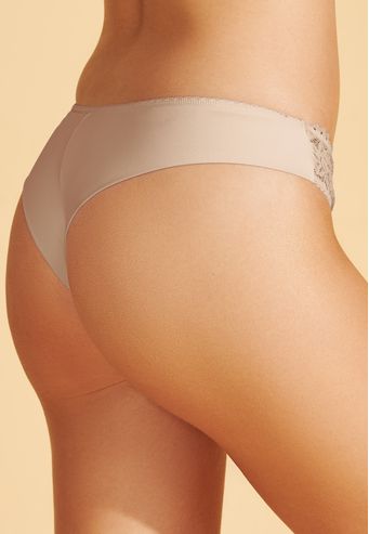 Calcinha Fio Duplo de Bio Senci e Renda Recco