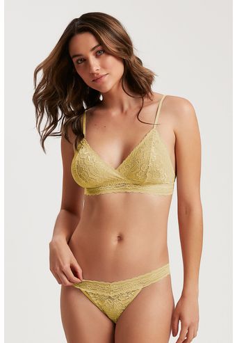 Top de Renda com Bojo Removível Recco