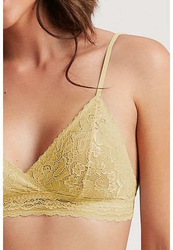 Top de Renda com Bojo Removível Recco