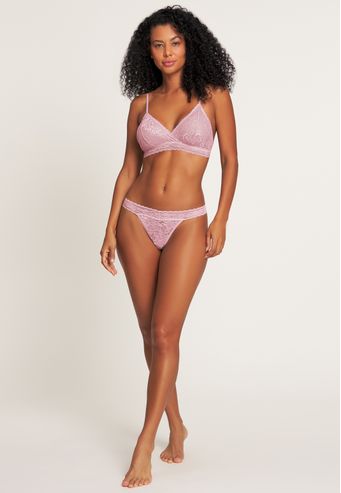 Top de Renda com Bojo Removível Recco