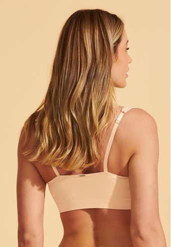 Top Recco Alça Sem Bojo Sem Costura