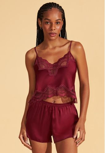 Babydoll Charmeuse Prime Com Renda Recco