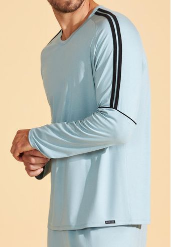 Pijama Recco Longo de Viscose Stretch