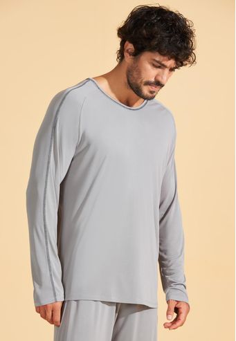 Pijama Recco Longo de Microfibra