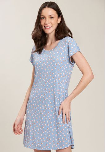 Camisão Baunilha de Microfibra