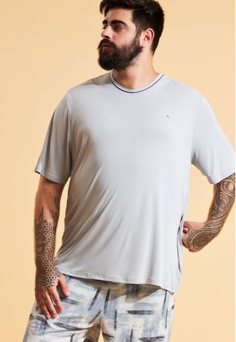 Pijama Recco Plus Size de Microfibra