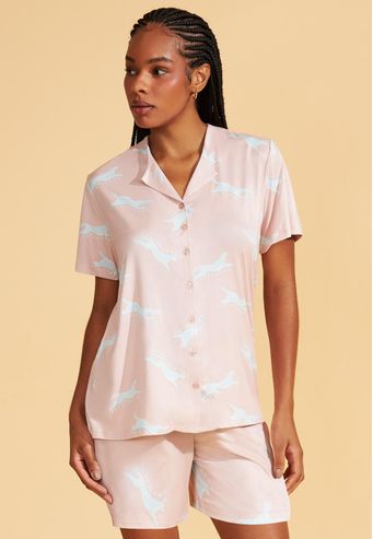 Pijama Curto Aberto de New Skin Recco