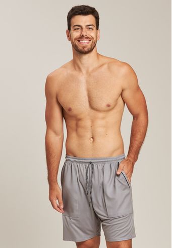 Calção Baunilha de Malha 100% Algodão