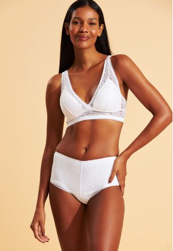 Calcinha Recco Calça de Bio Senci Renda