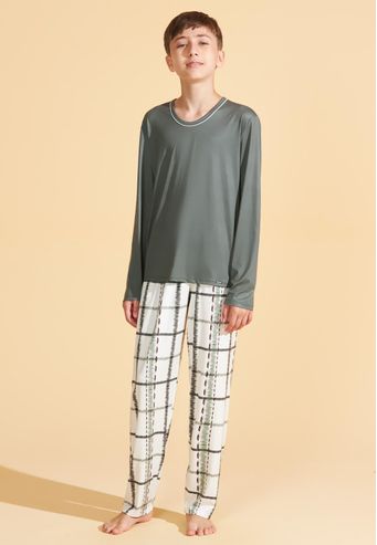 Pijama Recco Longo Juvenil de New Skin