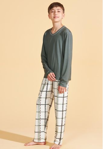 Pijama Recco Longo Juvenil de New Skin