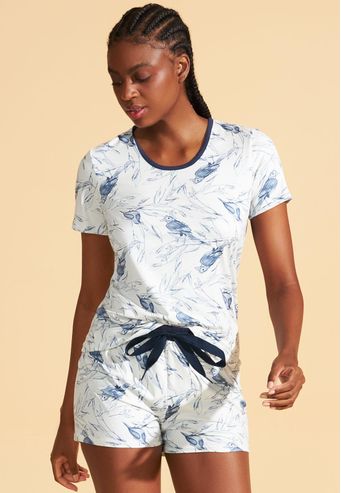 Pijama Recco de Viscose Digital