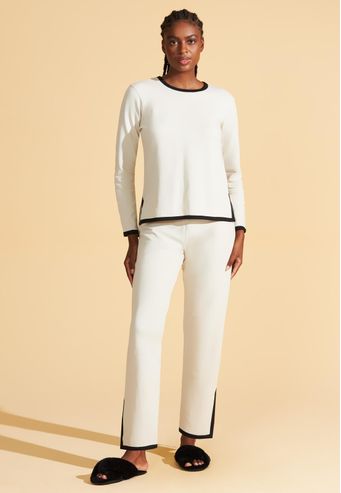 Pijama Recco Longo de Moletinho Flanelado