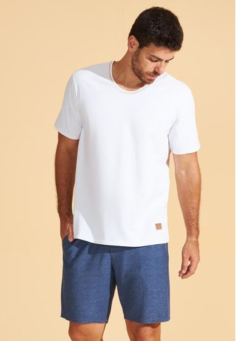 Pijama Recco de Algodão Com Elastano e Moletinho