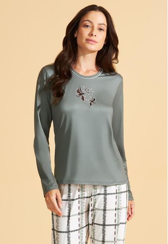 Pijama Recco Longo de New Skin