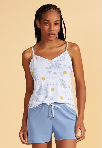 Shortdoll de Supermicro e Microfibra Recco