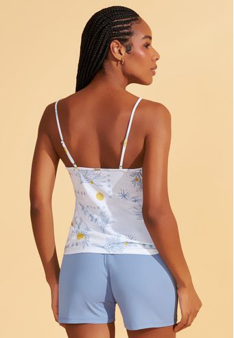 Shortdoll de Supermicro e Microfibra Recco