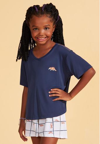 Pijjama Juvenil de Microfibra e Supermicro Recco