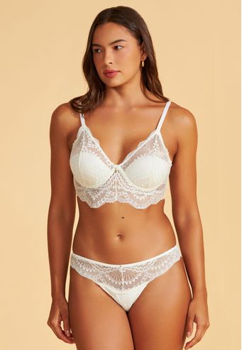 Sutiã Com Bojo Com Aro De Renda Recco