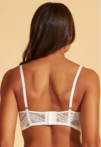 Sutiã Com Bojo Com Aro De Renda Recco