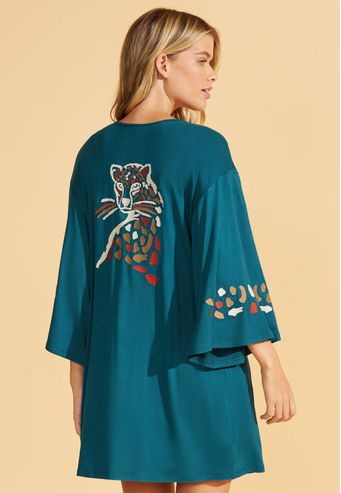 Robe De Viscose Streth Recco