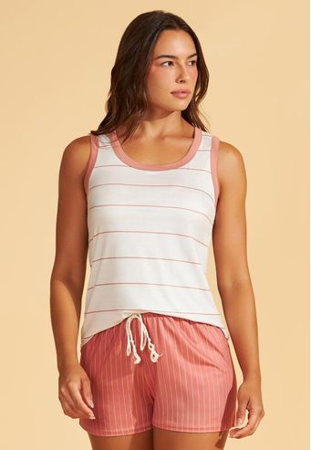 Pijama Regata de Viscose Digital Recco