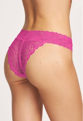 Calcinha Tanga de Renda Recco